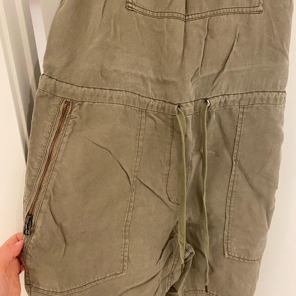 Aritzia - Wilfred free overalls in olive green. Ankle length. Size small. - Picture 5 of 7